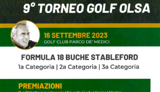 9°ctorneo golf olsa 16 settembre 2023